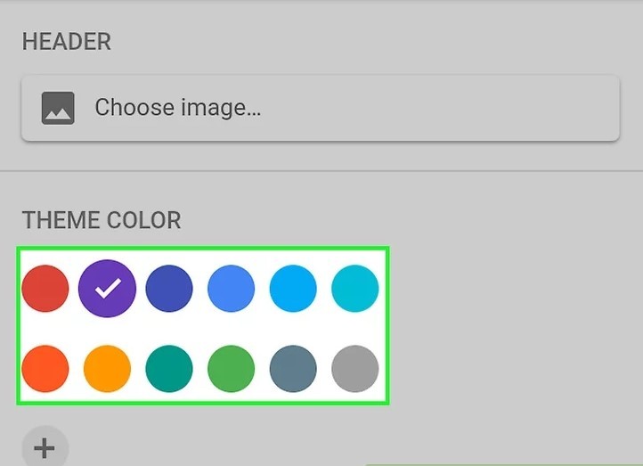 Memilih template warna (WikiHow)